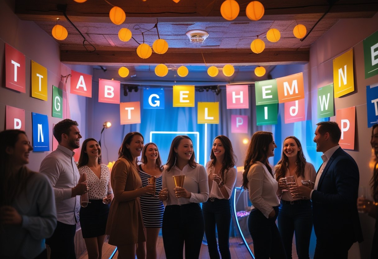 Saadan skaber du en unik feststemning med plakater med bogstaver